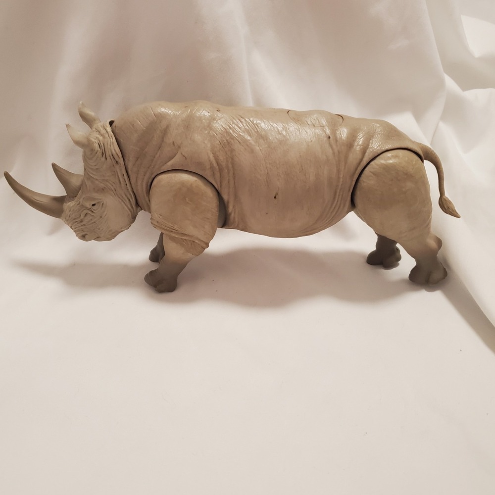 Jumanji Charging Rhino Wal-Mart Electronic Sounds 12" Figure Lanard 2019 Works